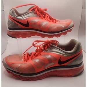 NIKE AIR MAX 487679-103 White/Hot Punch-Pure Platinum Women's Shoes Sz. 9